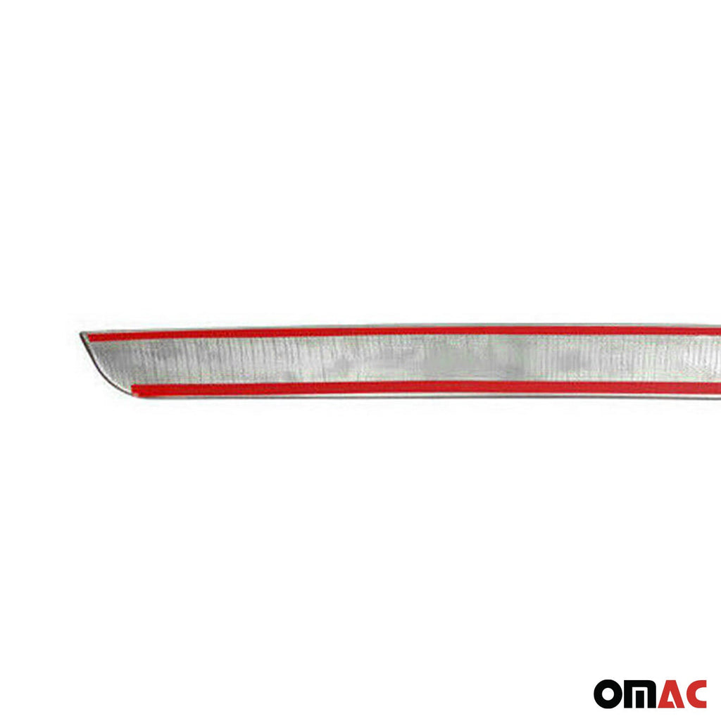 2004-2006 Mitsubishi Lancer VII Rear Trunk Molding Trim Stainless Steel Silver 1Pc