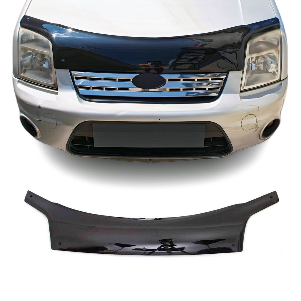 2010-2013 Ford Transit Connect Front Bug Shield Hood Deflector 1 Pc Smoke