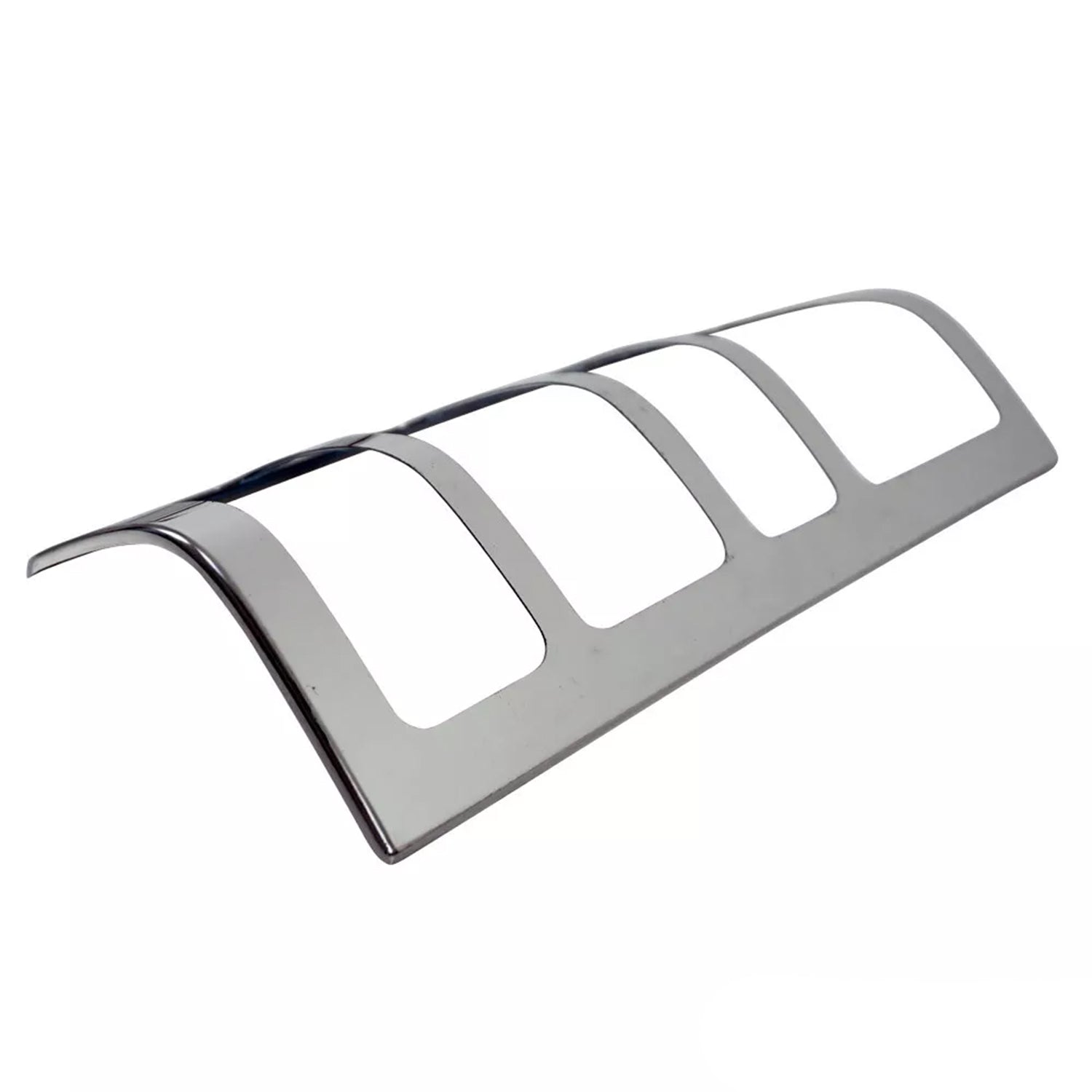 2003-2006 Dodge Sprinter Trunk Tail Light Trim Frame Stainless Steel Silver 2 Pcs
