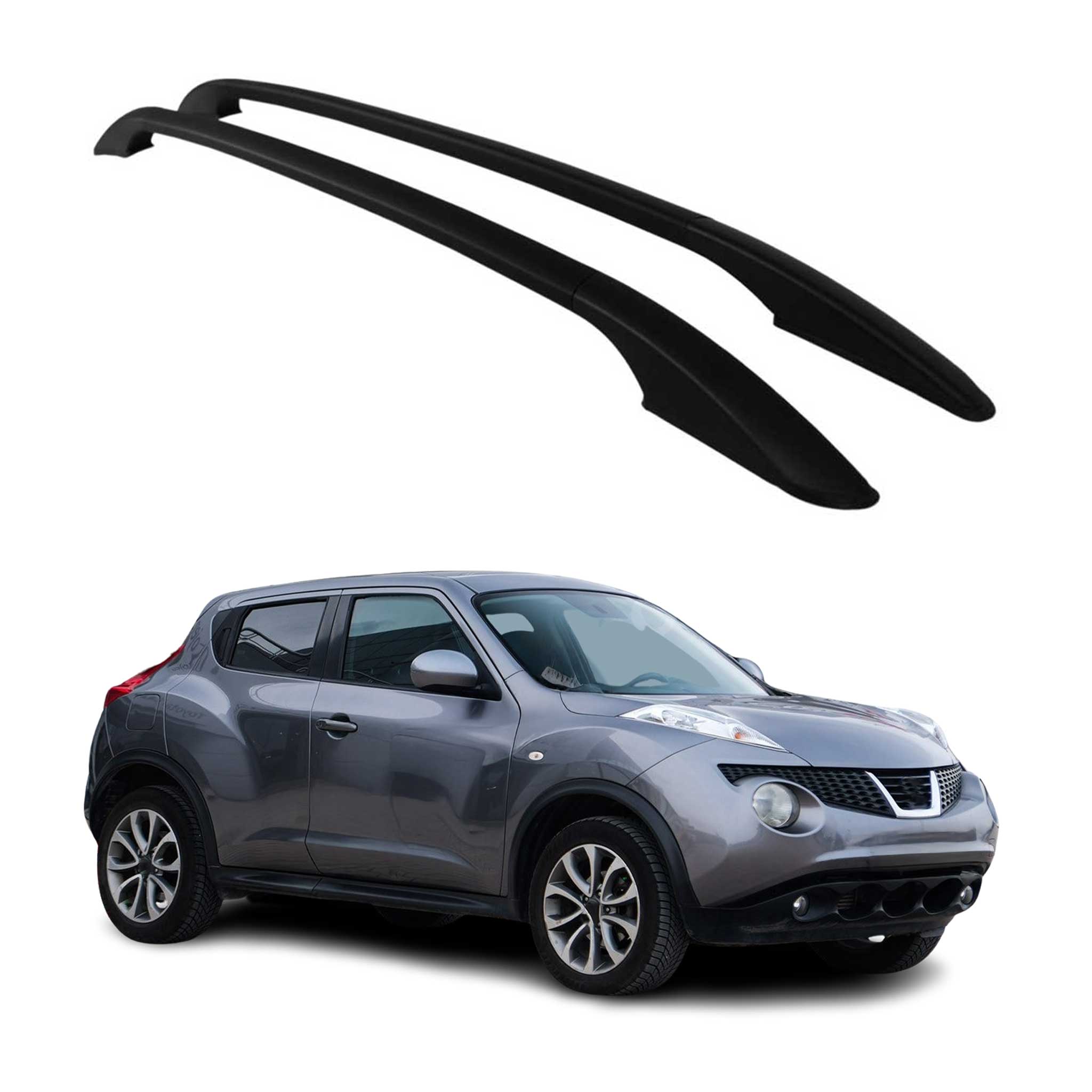 2011-2017 Nissan Juke Roof Rack Rails Side Rails Black