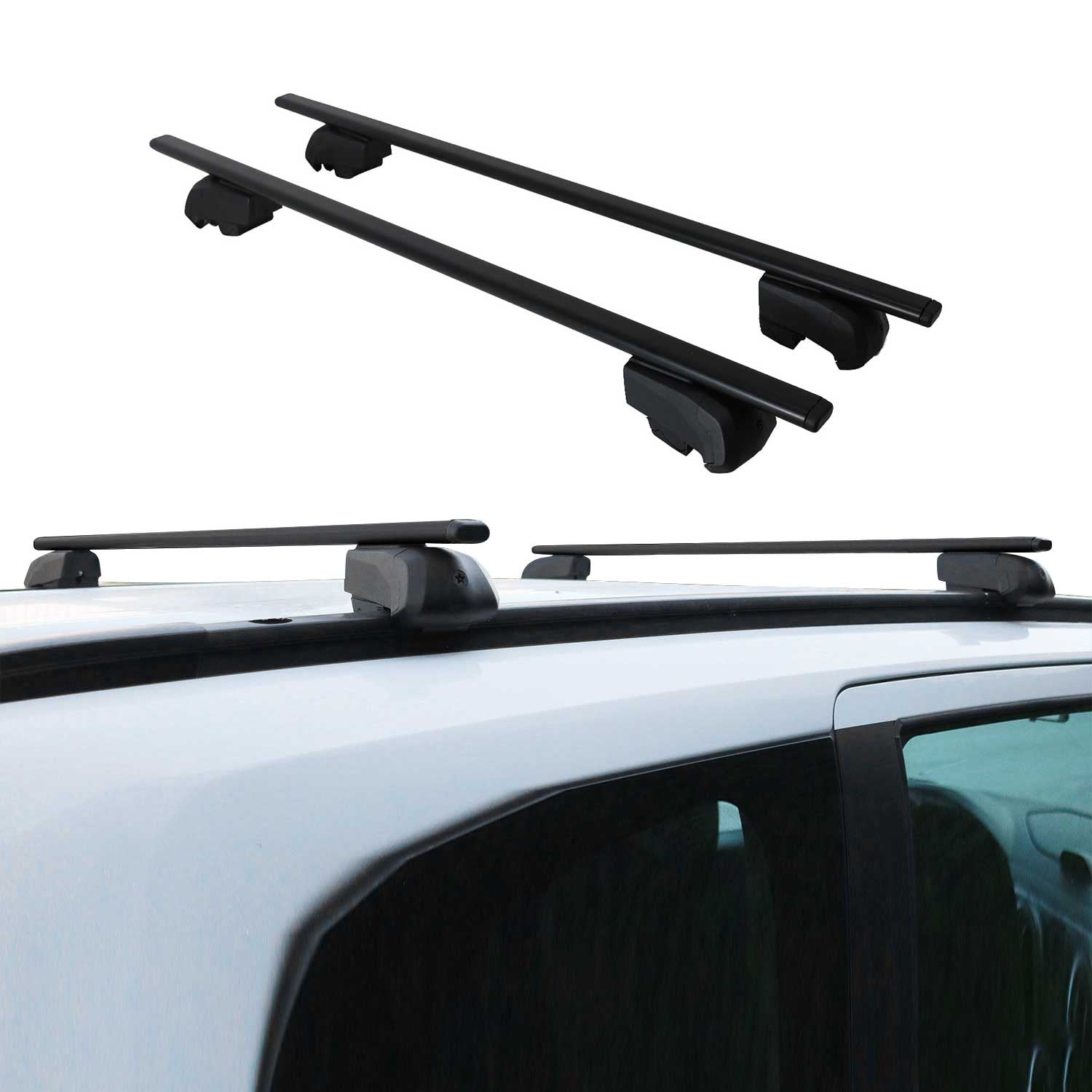 2015-2024 Suzuki Vitara Roof Rack Cross Bars Black
