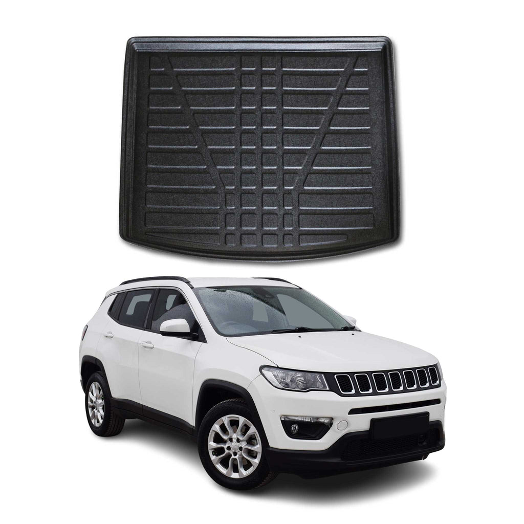 2017-2026 Jeep Compass Cargo Liner Trunk Mat All Weather Black