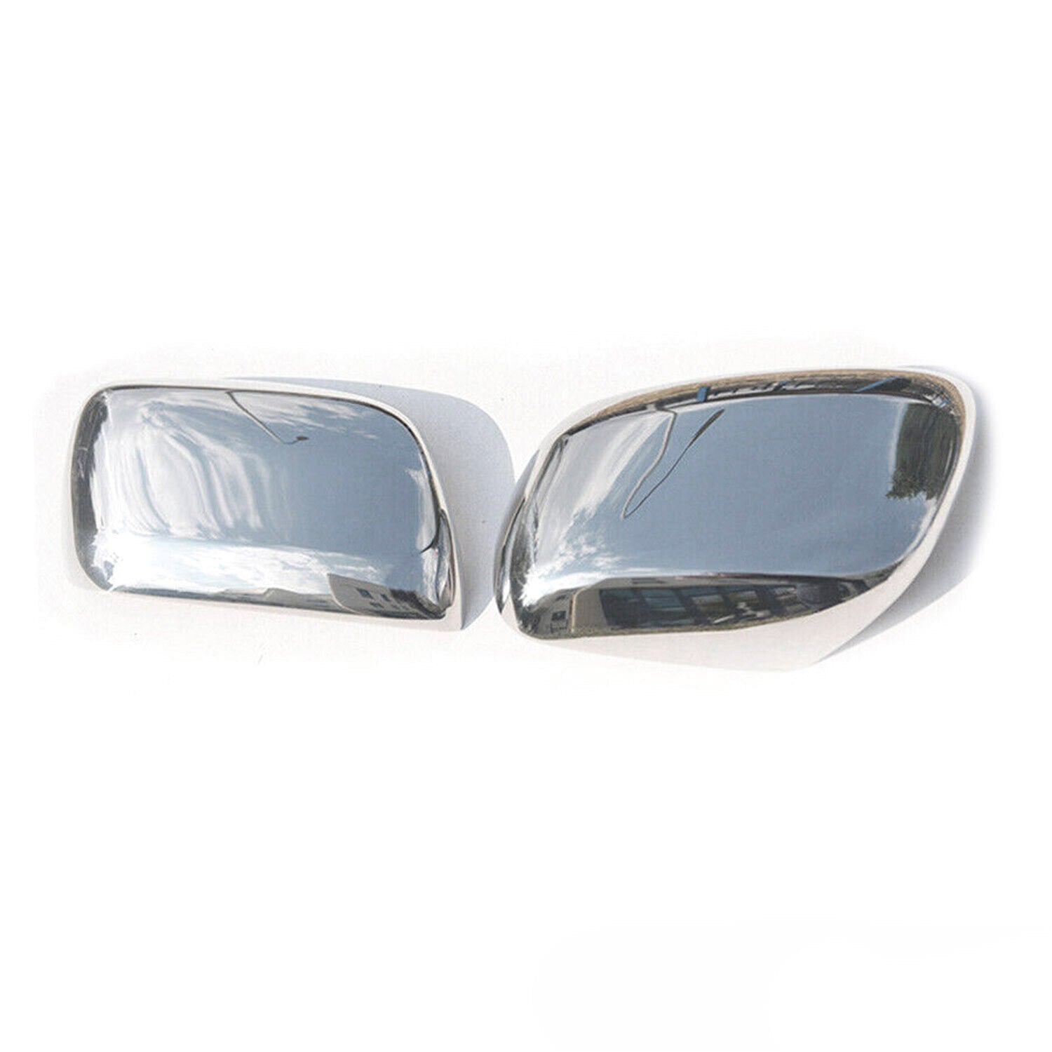 2008-2021 Toyota Land Cruiser W/O Signal Side Mirror Cover Caps Stainless Steel