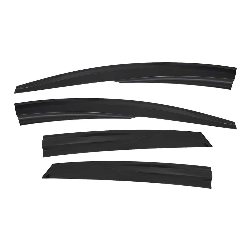 2012-2018 Ford Focus Window Visor Vent Rain Deflector 4Pcs Smoke