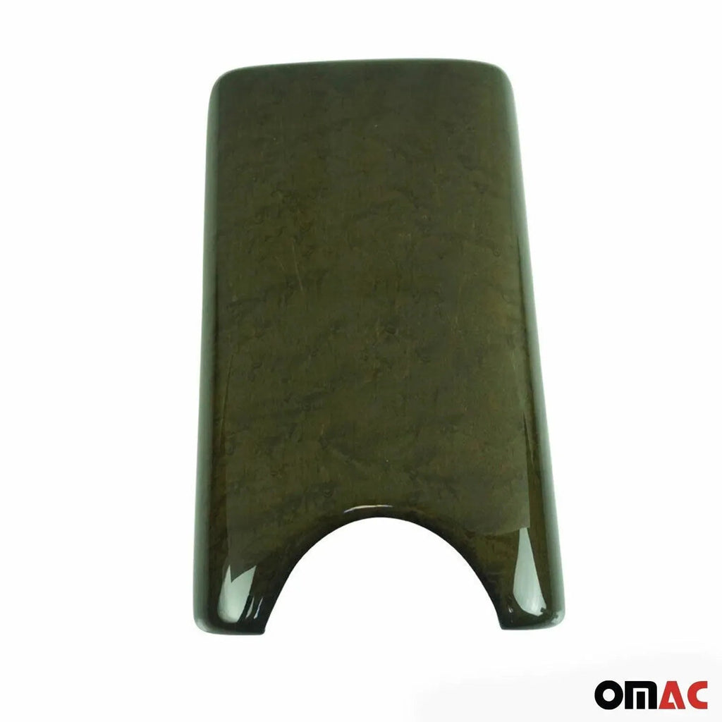 2004-2009 Mercedes E Class W211 Sedan Armrest Box Lid Cover Wood Black Green