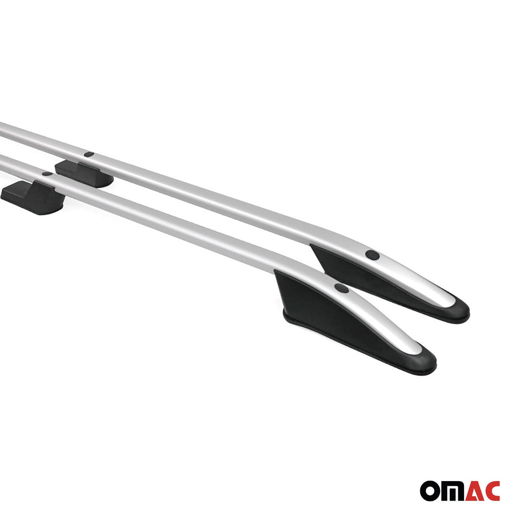 2015-2026 Ford Transit L3 LWB Roof Rack Rails Side Rails Silver