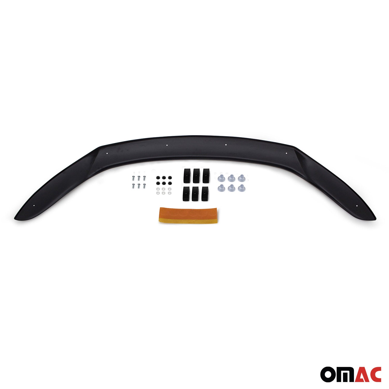 2009-2017 VW Tiguan 5N 1.gen Front Bug Shield Hood Deflector 1 Pc Smoke