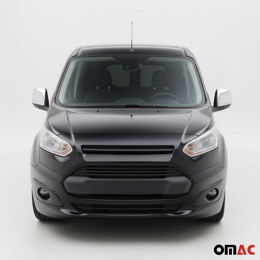 2014-2019 Ford Transit Connect Pre-FL Side Mirror Cover Caps Chrome Silver 2 Pcs