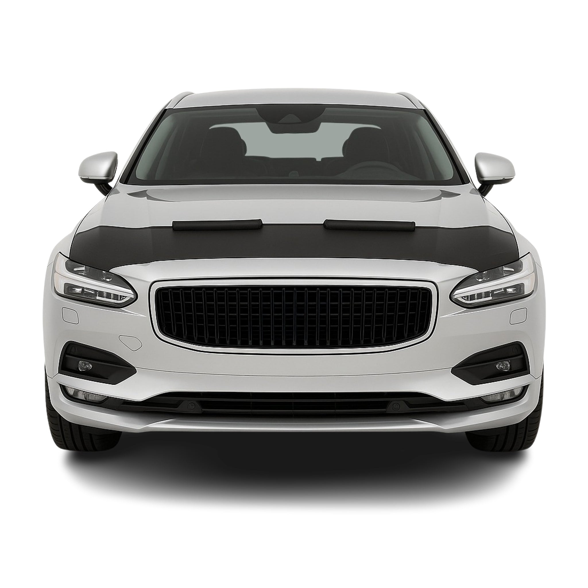 2017-2024 Volvo S90 Car Bonnet Mask Hood Bra Black 1 Pc