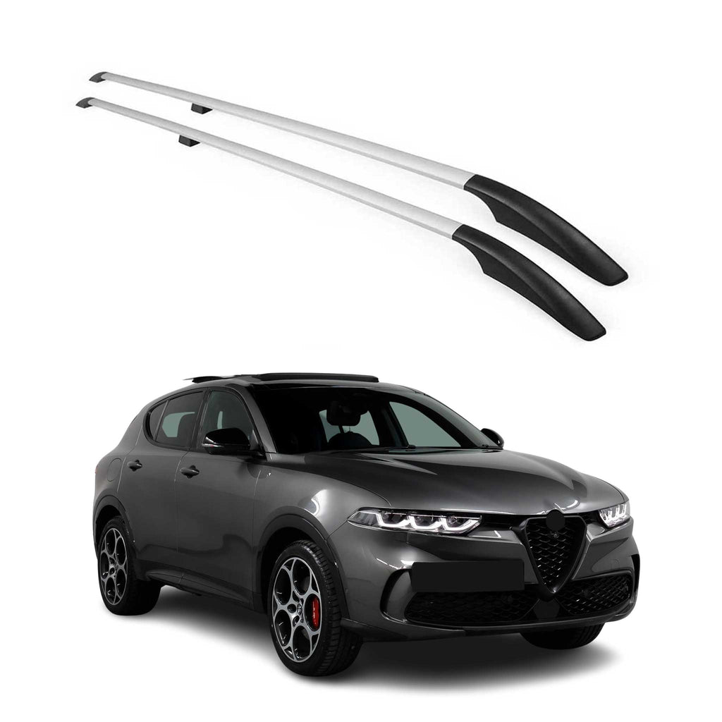 2023-2026 Alfa Romeo Tonale Roof Rack Rails Side Rails Silver