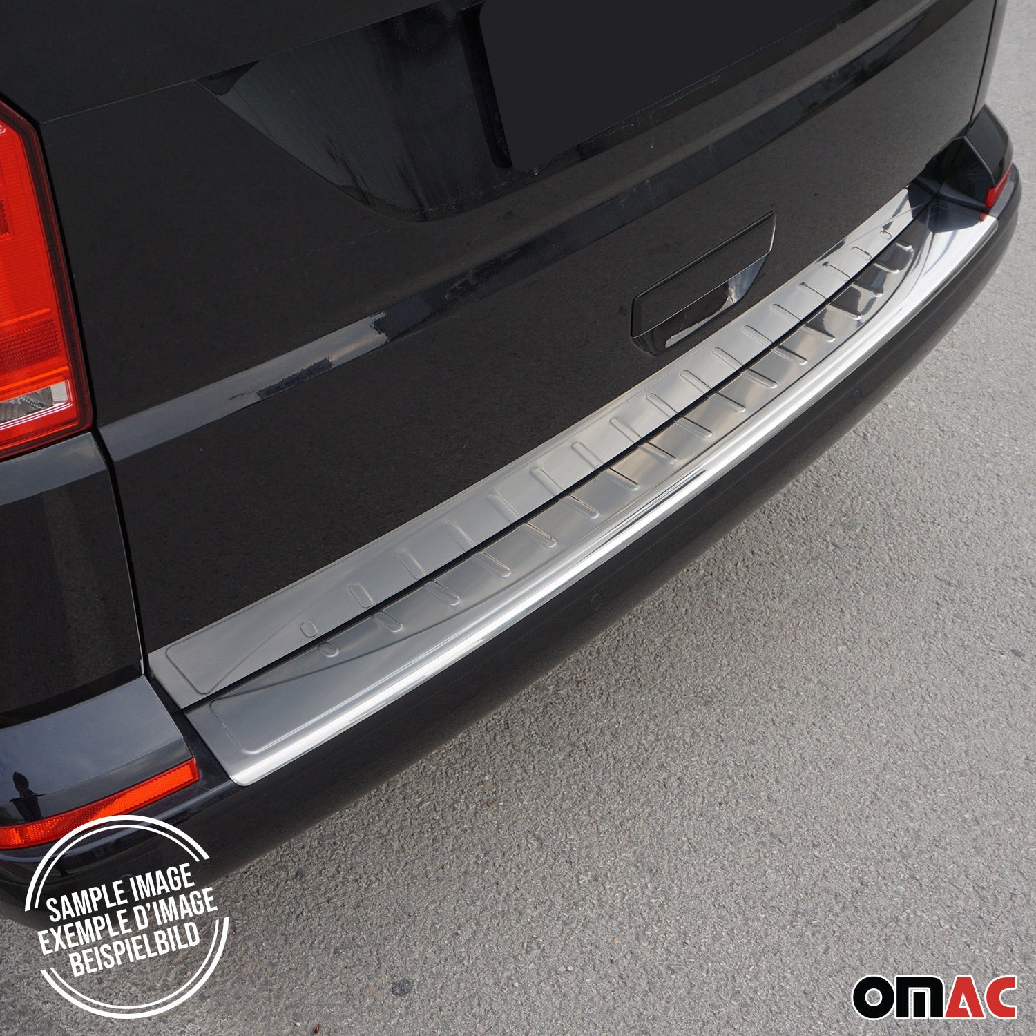2019-2024 Jeep Renegade Rear Bumper Sill Cover Protector Guard Steel Silver