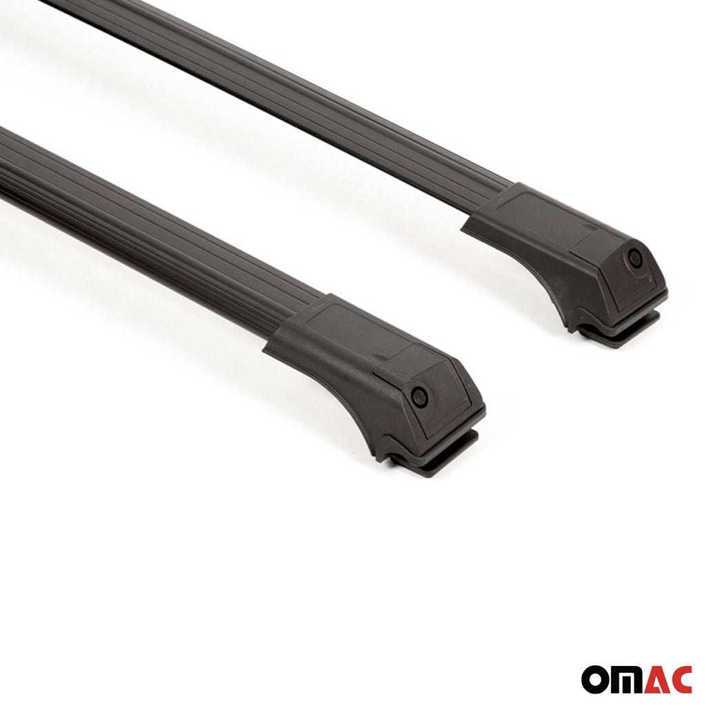 2010-2013 Ford Transit Connect Roof Rack Cross Bars Black