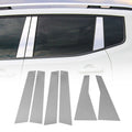 2017-2022 Honda CR-V Window B Pillar Posts Door Trim Cover Stainless Steel Silver 6x