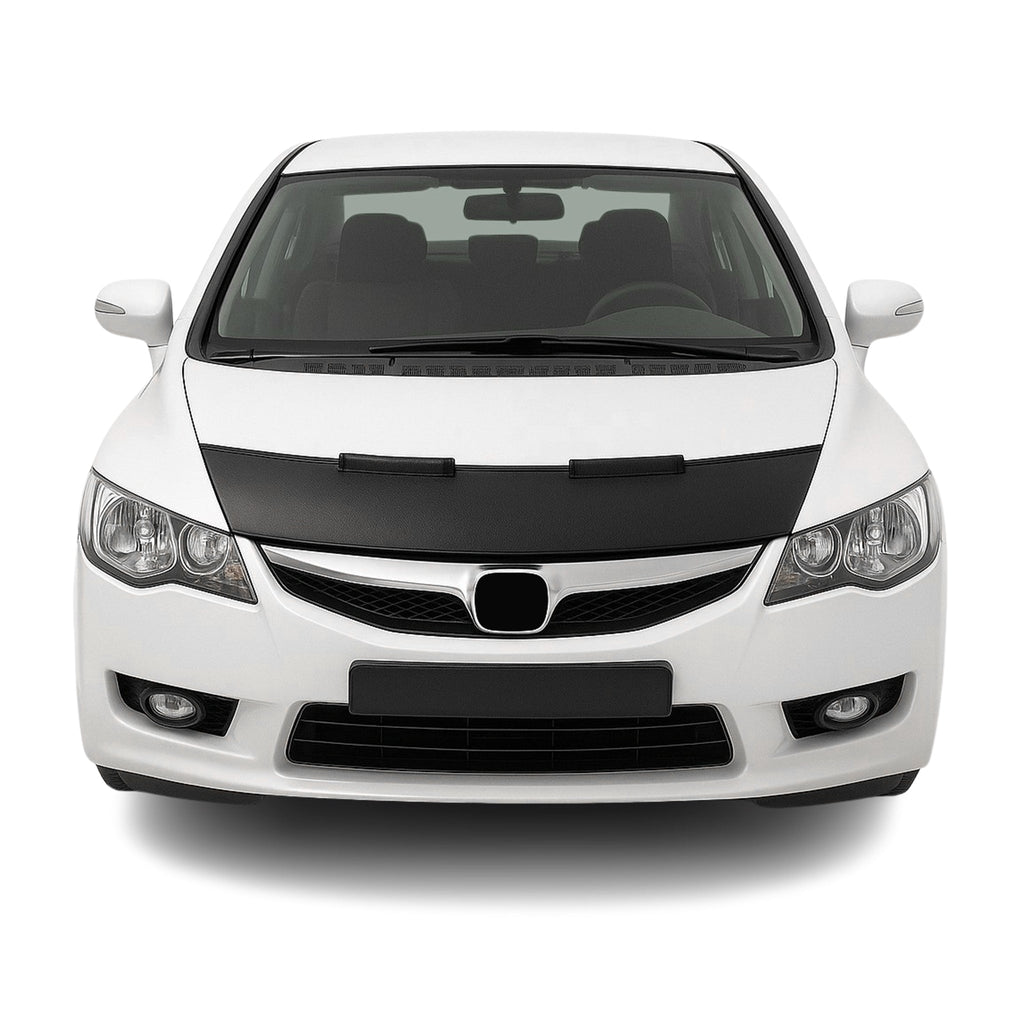 2006-2011 Honda Civic Car Bonnet Mask Hood Bra Black 1 Pc