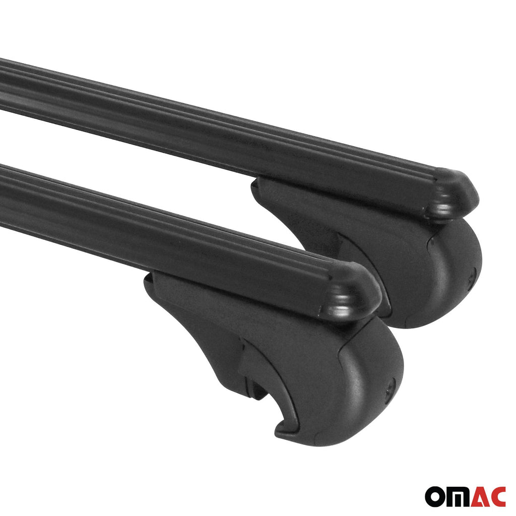 2000-2004 Subaru Outback Roof Rack Cross Bars Black
