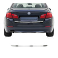 2011-2016 BMW 5 Series F10 Sedan Rear Trunk Lid Molding Trim Brushed Stainless Steel