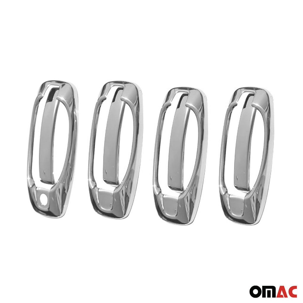 2015-2022 RAM ProMaster City Fuel Cap Cover & Mirror Cover Caps Set Stainless Steel