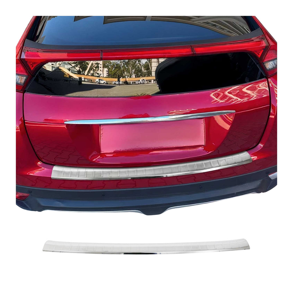 2018-2024 Mitsubishi Eclipse Cross Rear Bumper Sill Cover Guard Stainless Steel Silver