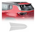 2017-2026 Jeep Compass Trunk Wing Side Trim Silver Stainless Steel 2 Pcs