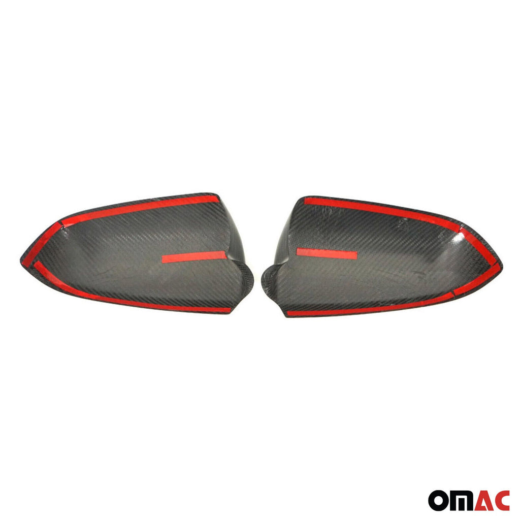 2000-2009 Audi A4 S4 B6 / A4 S4 B7 Side Mirror Cover Caps Carbon Fiber