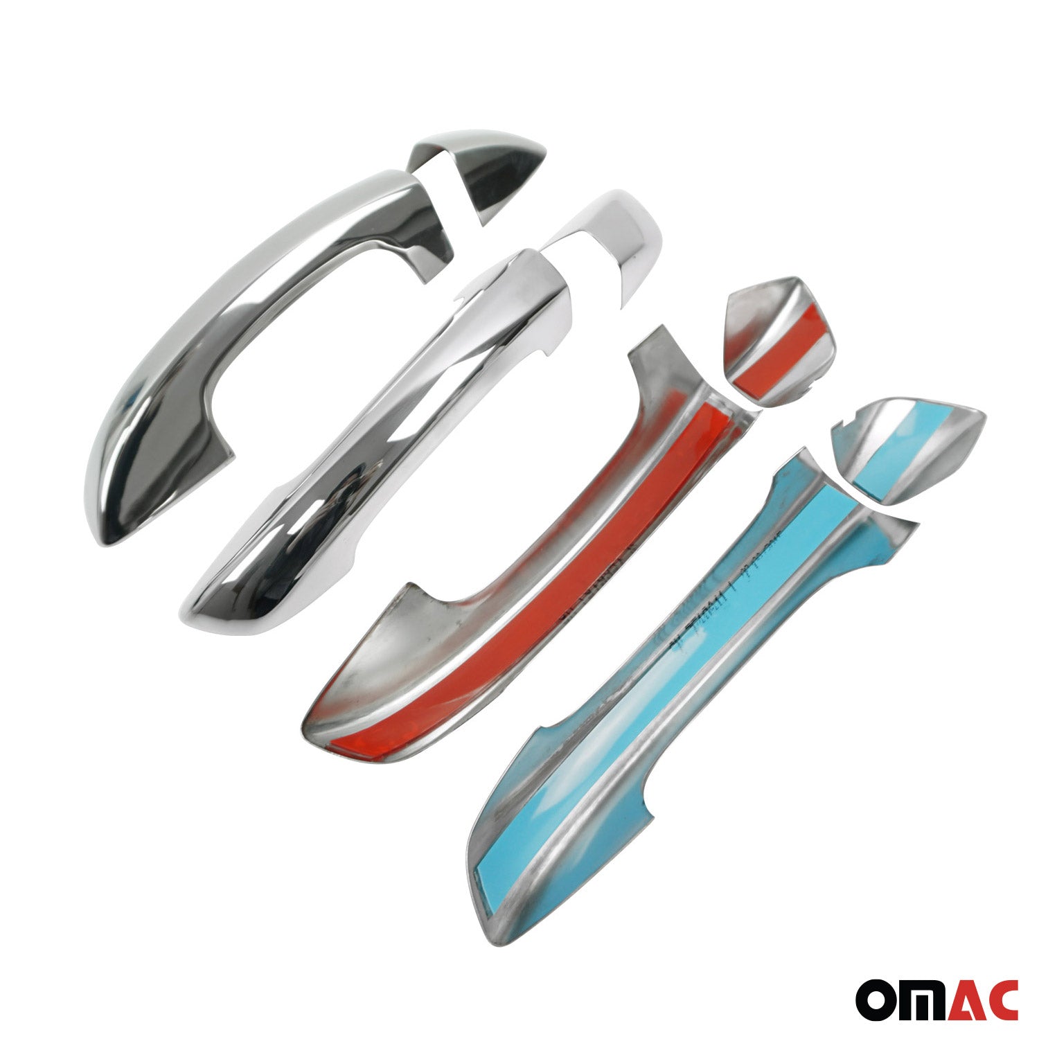 2009-2014 VW Golf 6.gen Car Door Handle Cover Protector Stainless Steel Chrome 8 Pcs