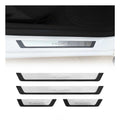 Mitsubishi Outlander Door Sill Scuff Plate Scratch Protector Exclusive Brushed Stainless Steel 4Pcs