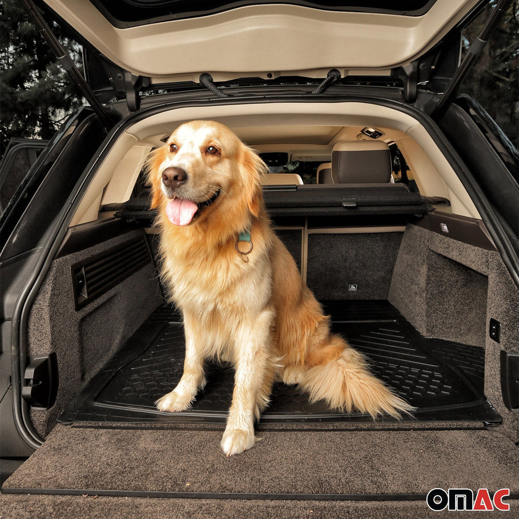 2000-2026 Chevrolet Malibu Semi-Custom fit Cargo Mat Liner Waterproof Rubber Black 1Pc