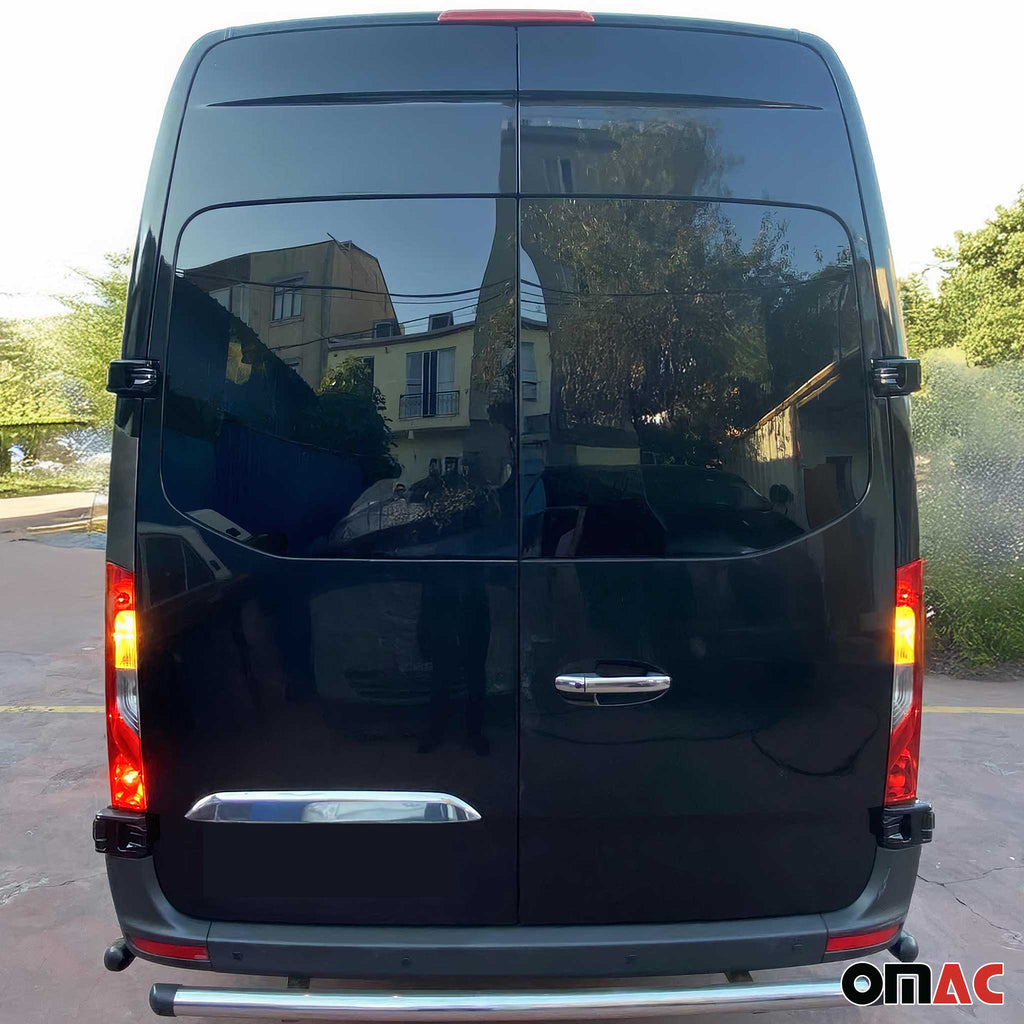 2019-2026 Mercedes Sprinter W907 910 Door Handle Cover Stainless Steel 1 Key Hole