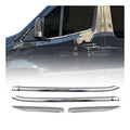 2019-2026 Mercedes Sprinter W907 910 Window Molding Trim Streamer Stainless Steel 4x