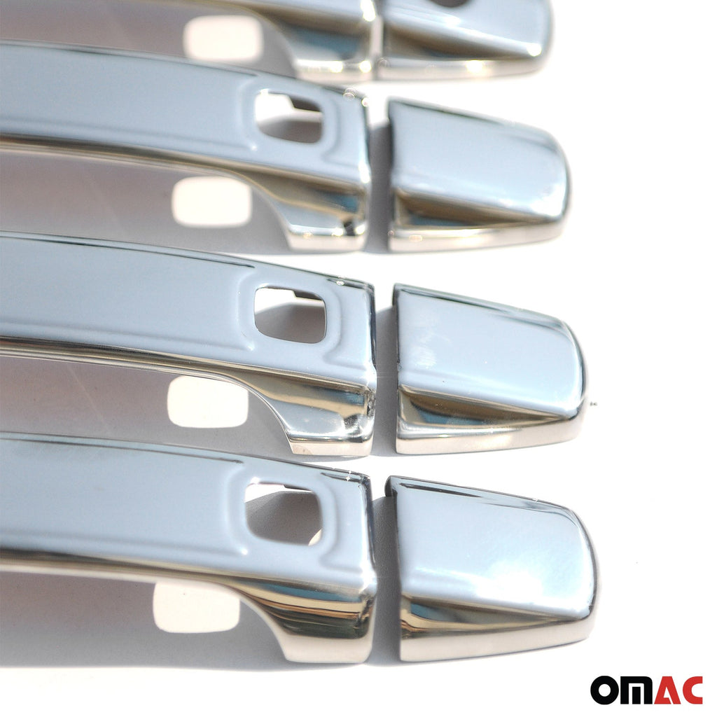 2008-2015 Lexus LX 570 Car Door Handle Cover Protector Stainless Steel Chrome 8 Pcs