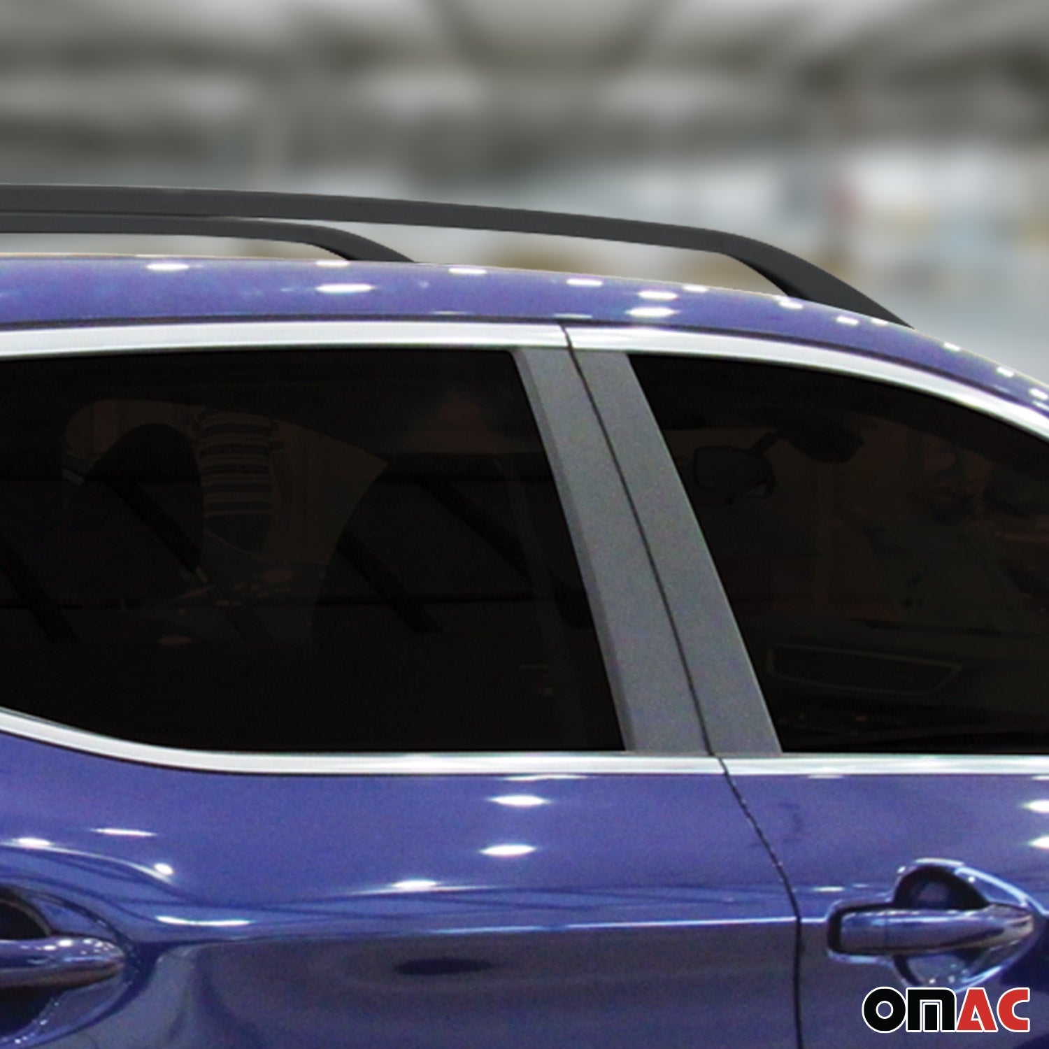 2013-2019 Ford Escape Aluminium Roof Rack Side Rails Black