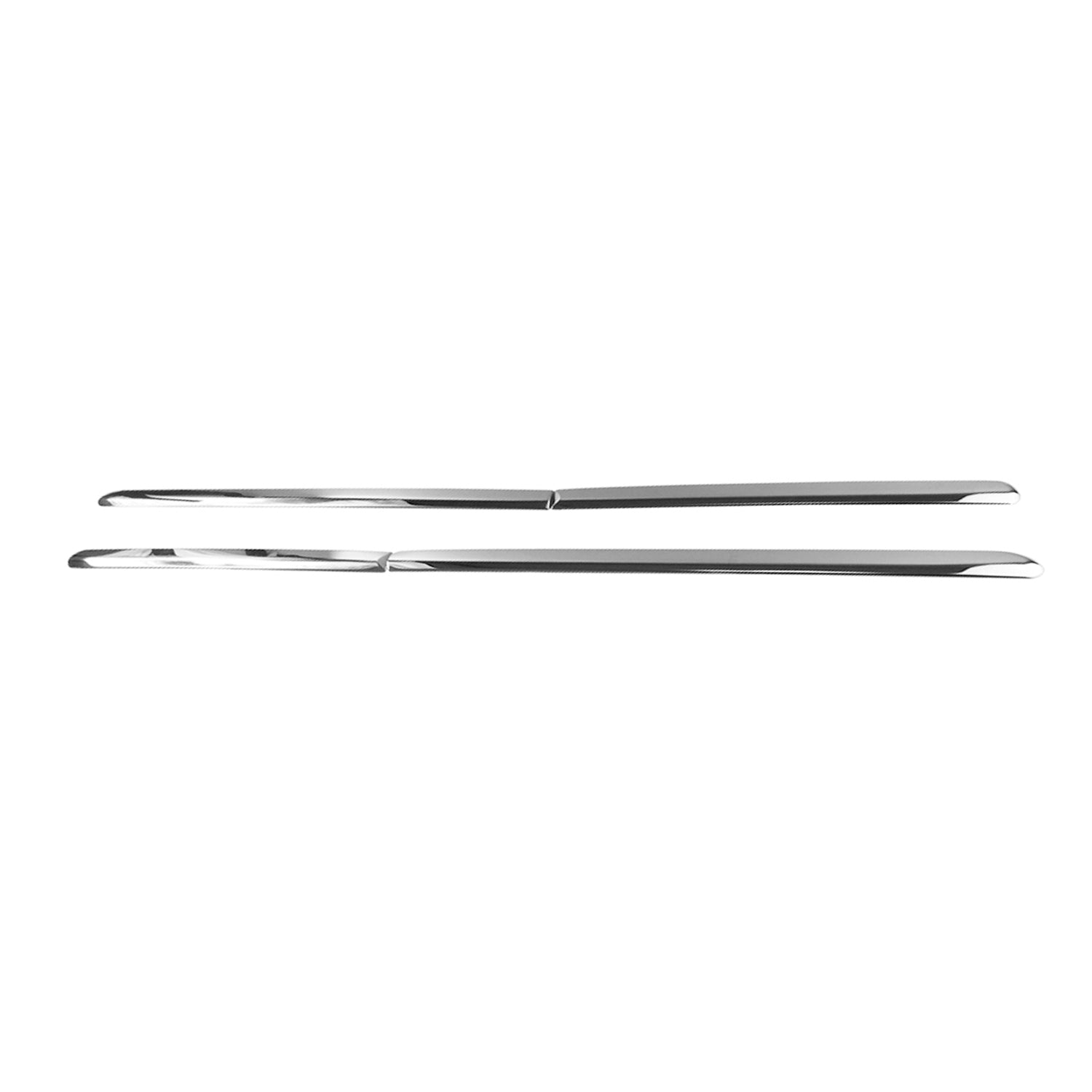 2011-2015 Kia Sorento Side Door Molding Trim Skirt Garnish Stainless Steel Silver 4Pcs
