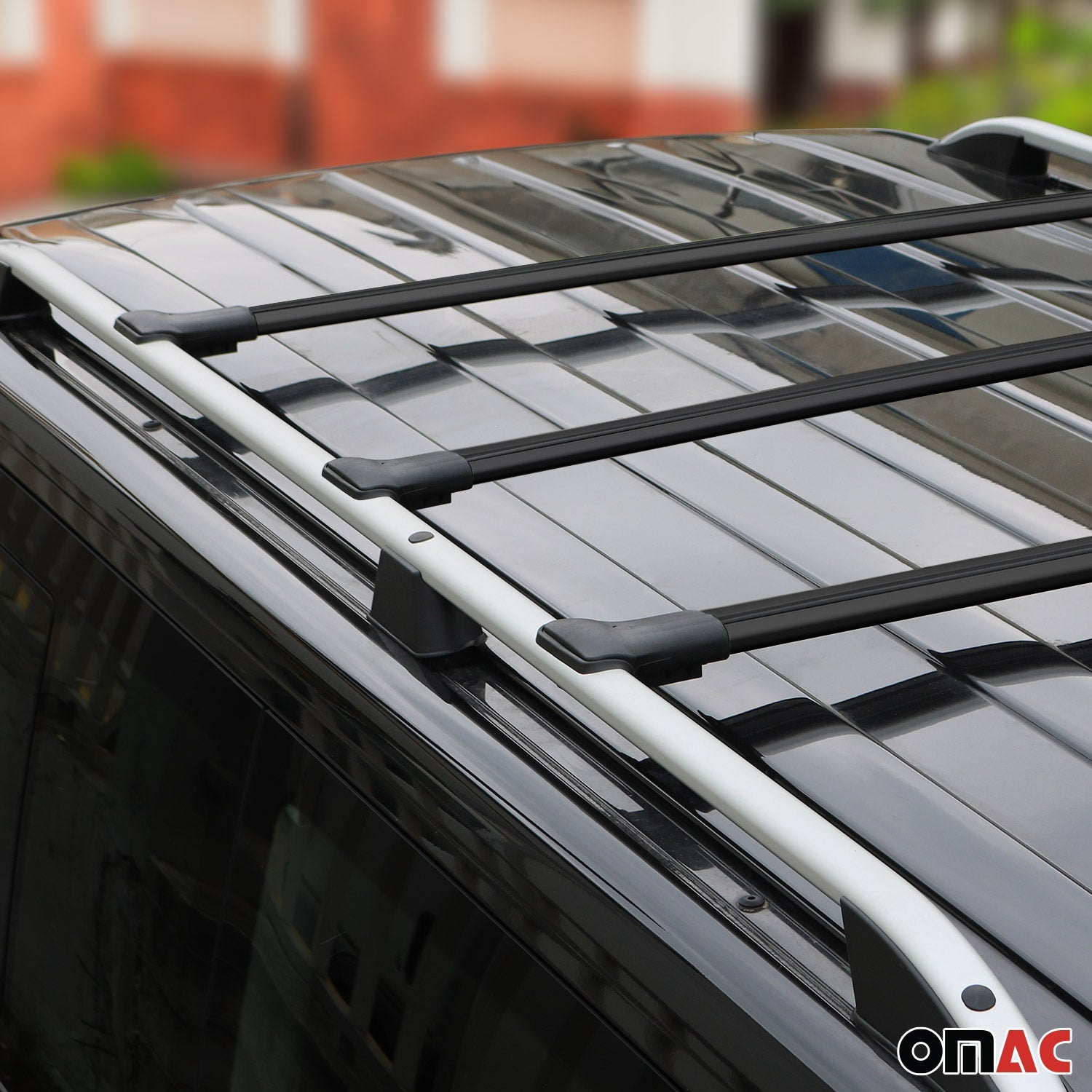 2014-2026 RAM ProMaster Roof Rack Cross Bars 3Pcs Black