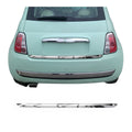 2010-2023 Fiat 500C Rear Trunk Molding Trim Stainless Steel Silver 1Pc