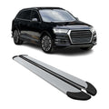 2017-2026 Audi Q7 Running Boards Side Steps Silver