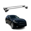 2003-2012 Infiniti FX35 Roof Rack Cross Bars Silver