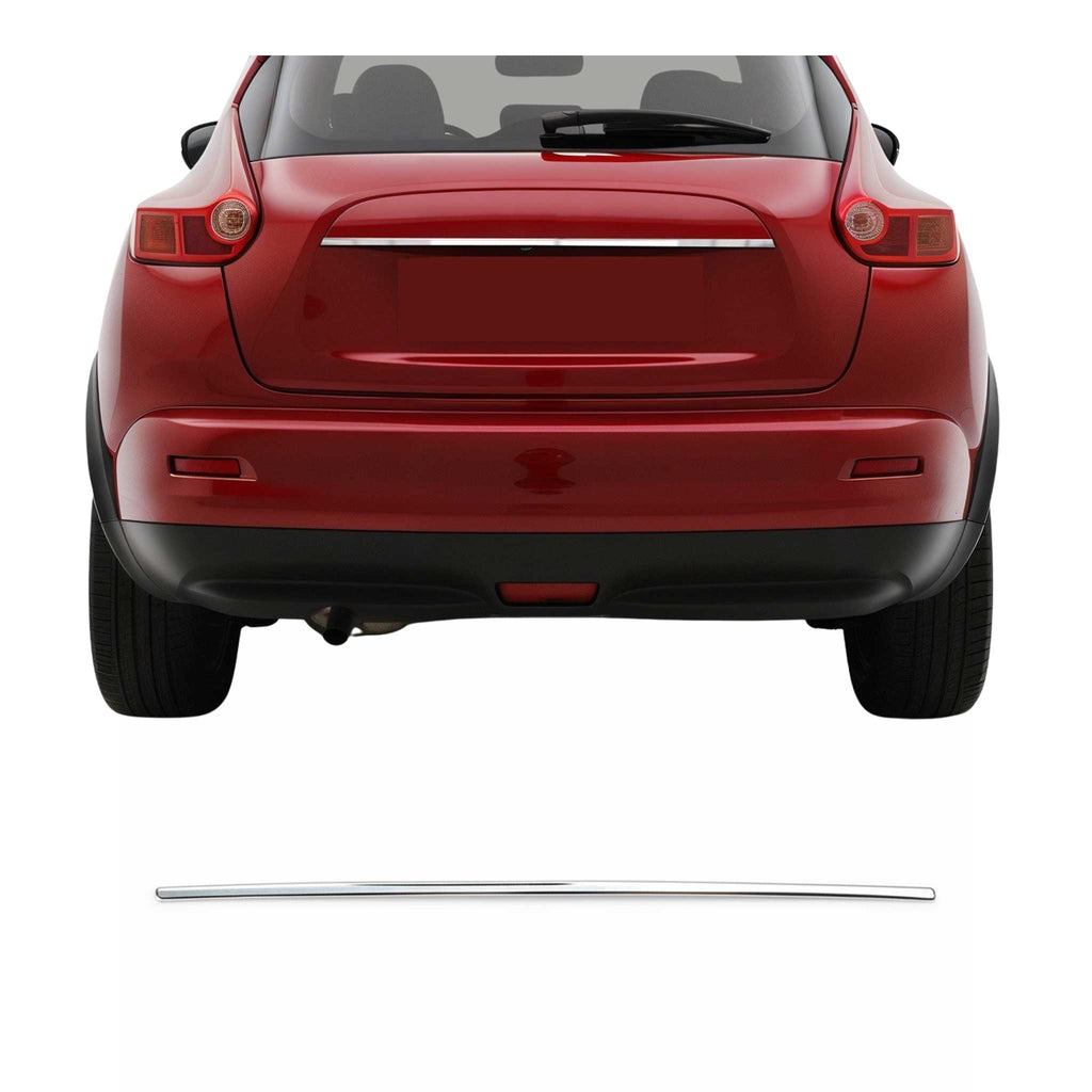 2011-2017 Nissan Juke Rear Trunk Tailgate Door Handle Cover Stainless Steel Silver 1Pc