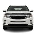 2011-2013 Kia Sorento Car Bonnet Mask Hood Bra Black Chequered 1 Pc