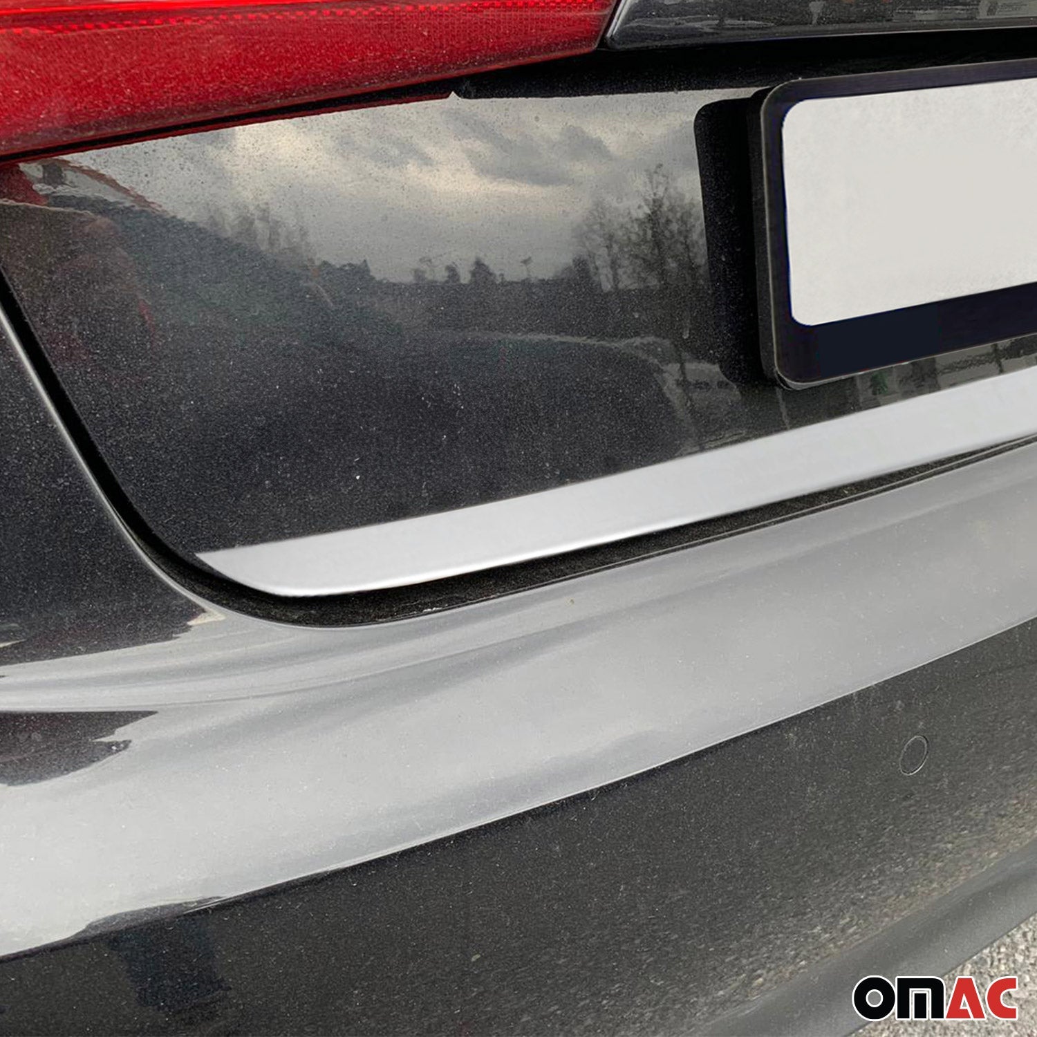2012-2015 Audi A6 C7 Pre-FL Sedan Rear Trunk Molding Trim Stainless Steel