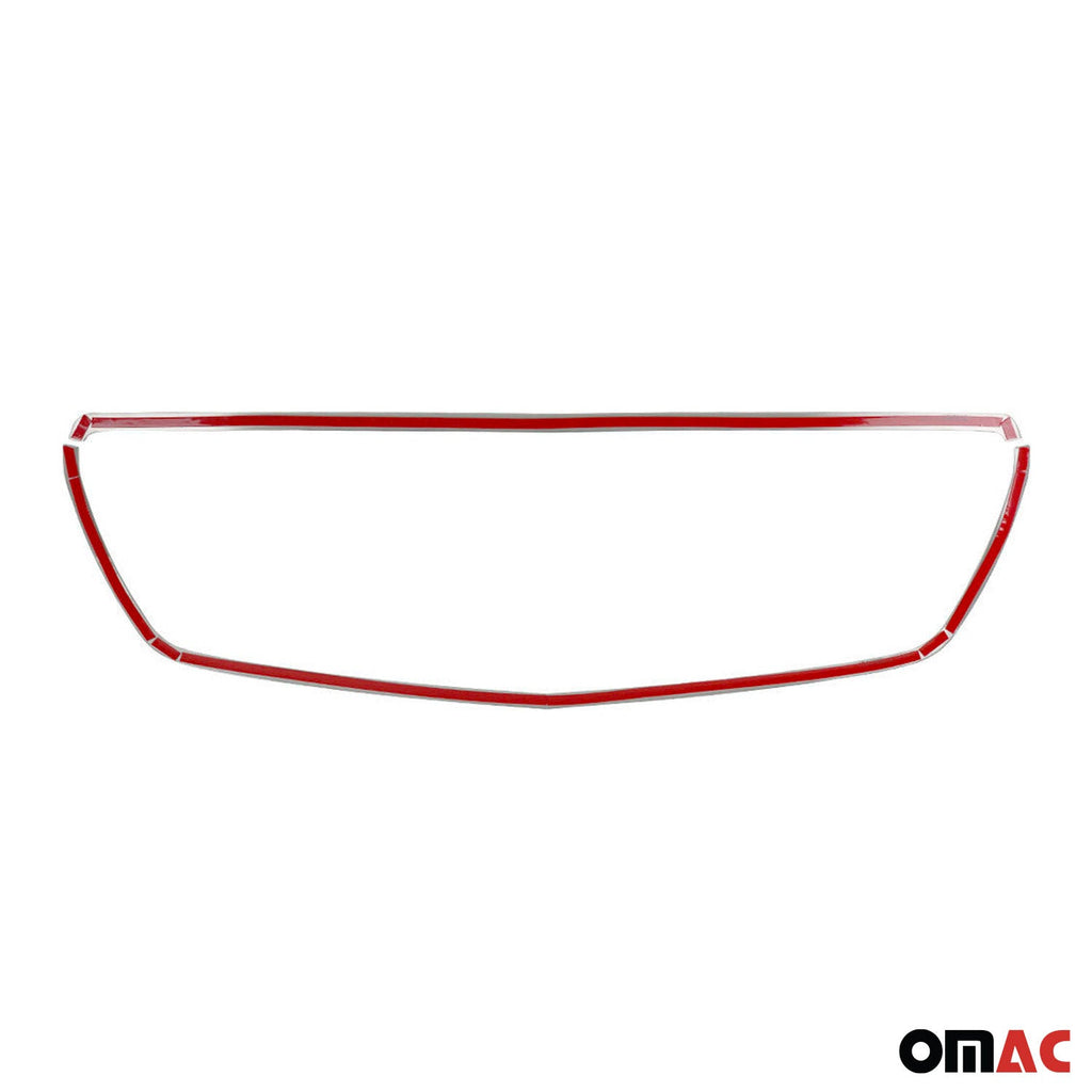 2014-2018 Mercedes Sprinter W906 Front Bumper Grill Trim Brushed Stainless Steel 2Pcs