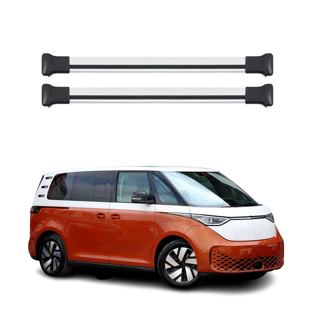 2025-2026 VW ID.Buzz Roof Rack Cross Bars Silver