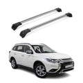 2011-2026 Mitsubishi Outlander Sport Roof Rack Cross Bras Silver 2 pieces