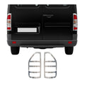 2003-2006 Dodge Sprinter Trunk Tail Light Trim Frame Stainless Steel Silver 2 Pcs
