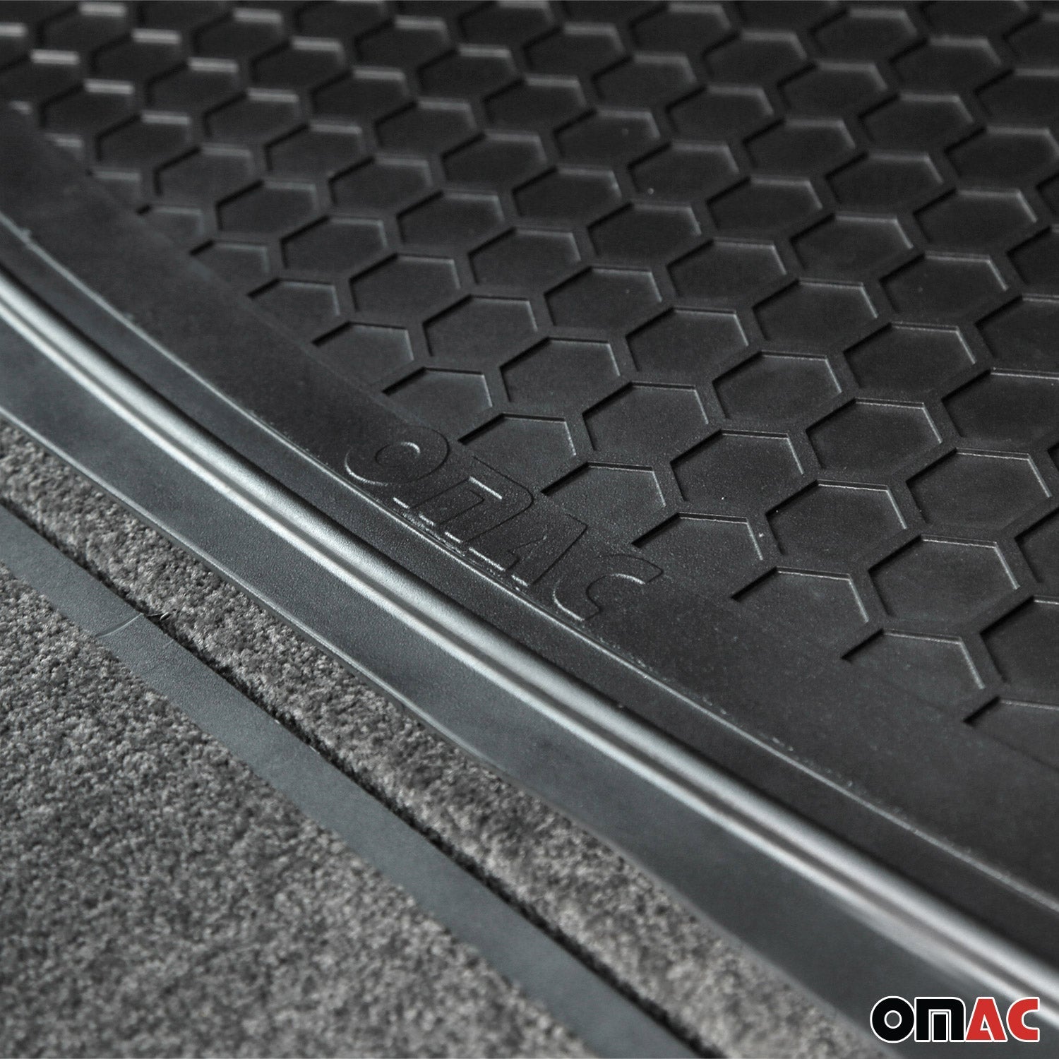 Toyota 4Runner Semi-Custom fit Cargo Mat Liner Waterproof Rubber Black 1Pc