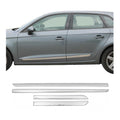 RAM Side Door Molding Trim Skirt Garnish Stainless Steel Gloss 4Pcs