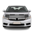 2012-2015 Honda Civic Car Bonnet Mask Hood Bra Carbon Black 1 Pc