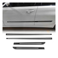 Side Door Protector Black and S.Steel Trim Cover Accessory Car SUV Trucks
