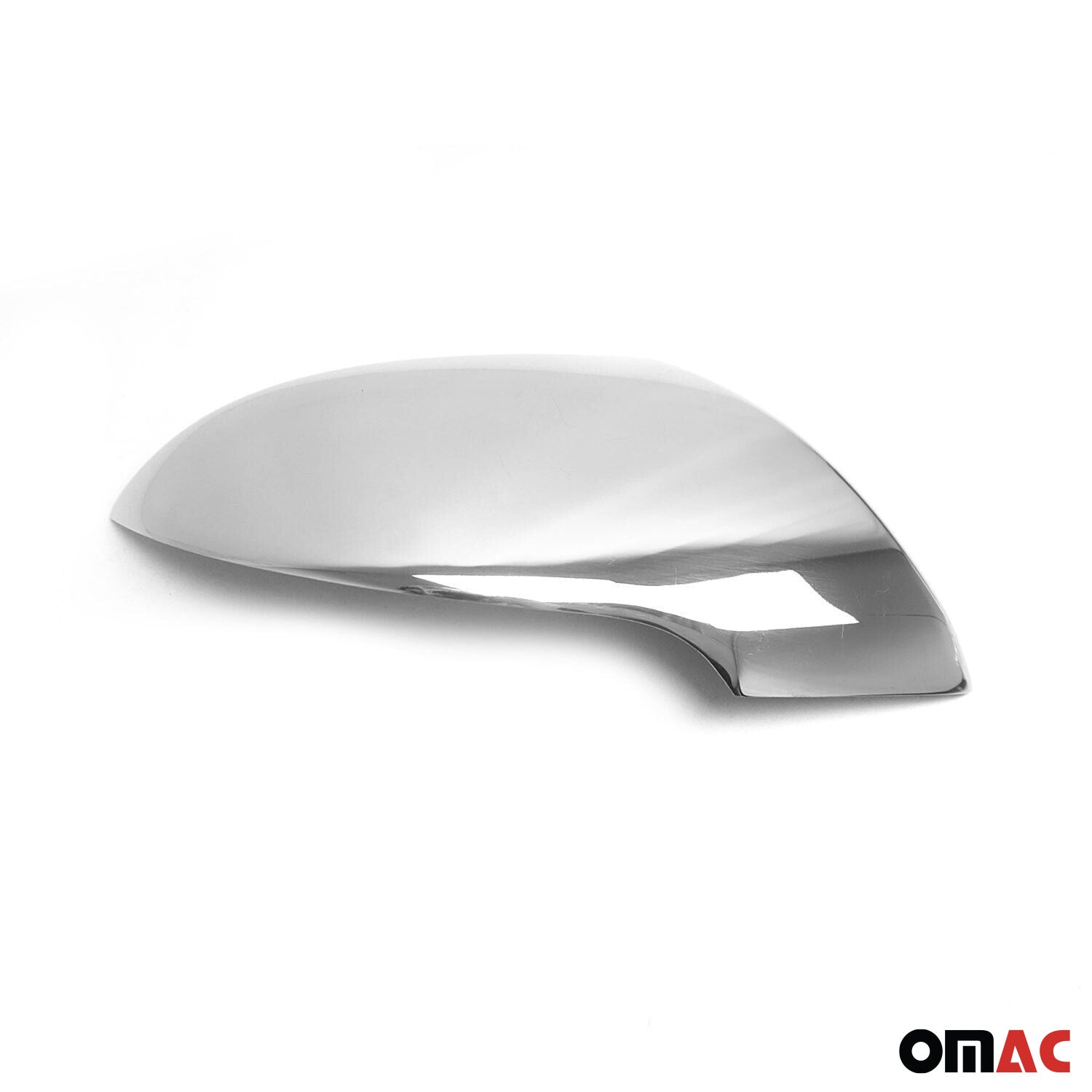 2011-2014 Kia Sportage Side Mirror Cover Caps Stainless Steel Silver 2 Pcs