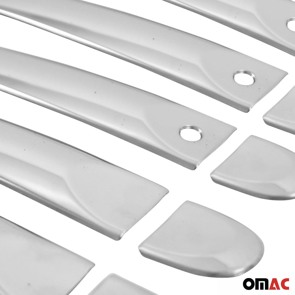 2009-2014 Nissan Cube Car Door Handle Cover Protector Stainless Steel Chrome Sensor
