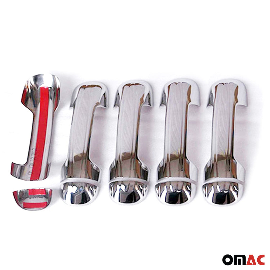 2009-2013 Ford Transit Connect Car Door Handle Cover Protector Stainless Steel 10 Pcs